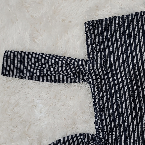 Madewell Texture & Thread Smocked Peplum Tank Top - Picture 5 of 7